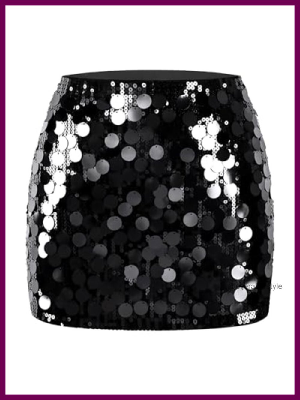 Sequin Mini Skirt Stretchy Bodycon Party Night Out Clubwear